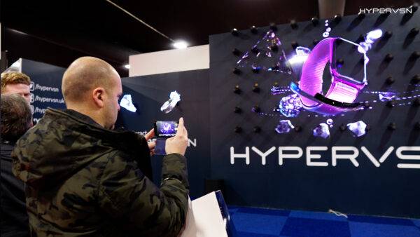 3D Hologram Hypervsn event